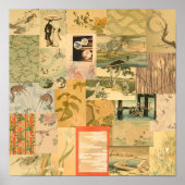  Japans-Aziatisch kunstkleuterdecor Poster (Voorkant)