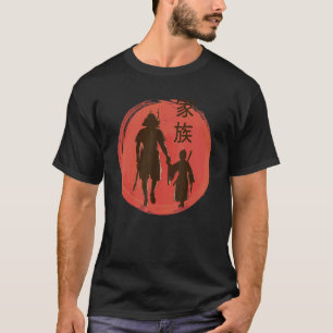 Japans-Aziatische Samurai Beste vader Kleine Warr T-shirt