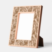 Japans bamboe gebladerte patroon gegraveerde lijstjes (Links)