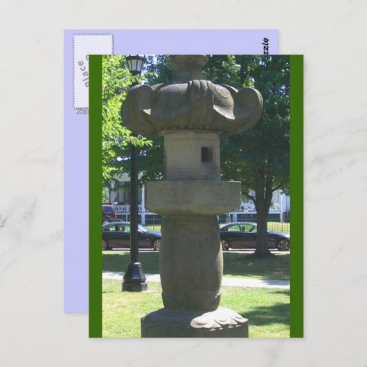 japans beeldhouwwerk briefkaart (Voorkant / Achterkant)