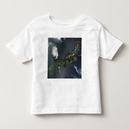 Japan's belangrijkste eiland, Honshu Kinder Shirts (Voorkant)