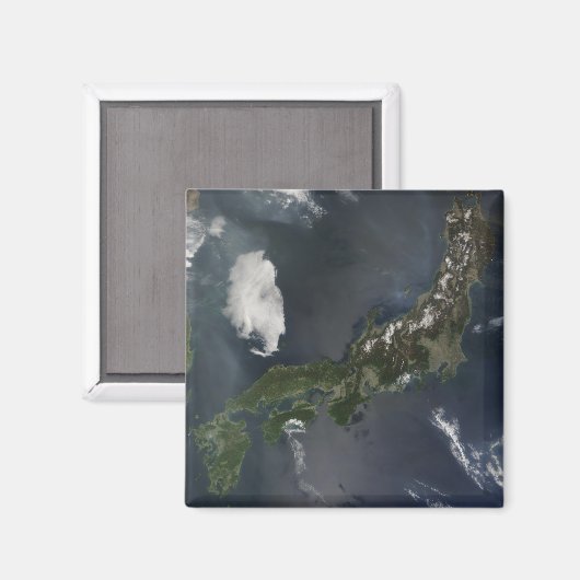 Japan's belangrijkste eiland, Honshu Magneet (Voorkant / Achterkant)
