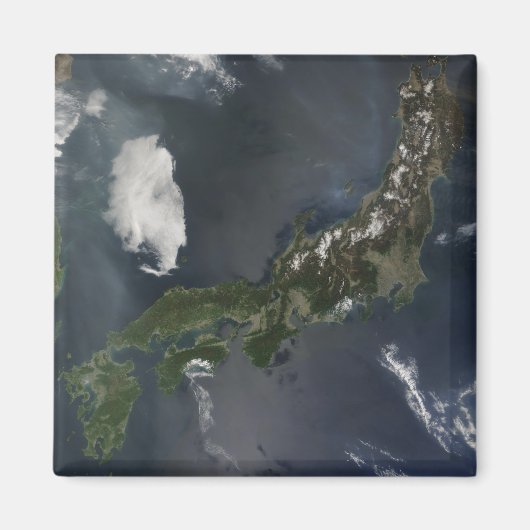 Japan's belangrijkste eiland, Honshu Magneet (Voorkant)