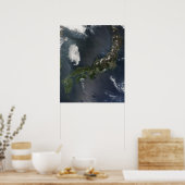 Japan's belangrijkste eiland, Honshu Poster (Keuken)