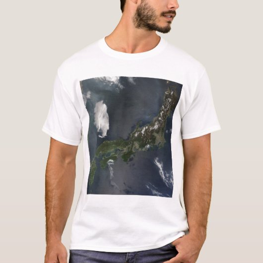 Japan's belangrijkste eiland, Honshu T-shirt (Voorkant)