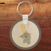 Japans Big-Headed Yokai Swordsman Sleutelhanger (Voorkant)