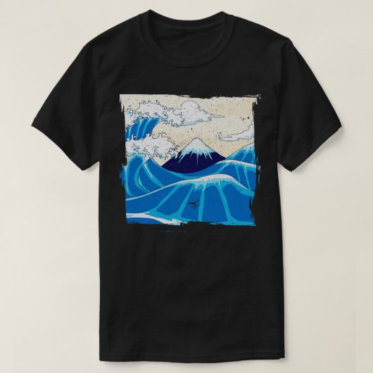 Japans Big Wave Japan T-shirt (Design voorkant)
