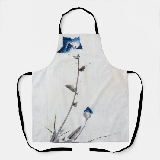 Japans blauw bloem, Hokusai, Ukiyo-e Schort (Voorkant)