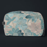 Japans blauw bloem kunstwerk toilettasje<br><div class="desc">Japans blauw bloem kunstwerk</div>