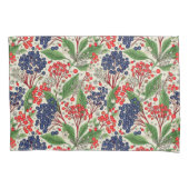 Japans Blauw en Rode Bessen Dekbed Hoesje Kussensloop (Voorkant)