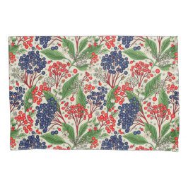 Japans Blauw en Rode Bessen Dekbed Hoesje Kussensloop