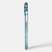 Japans blauw-harige Fairy Fantasy AI Art Poster Case-Mate iPhone Case (Achterkant / Links)