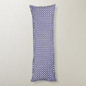 Japans blauw lichaam lichaamskussen (Achterkant (Verticaal))