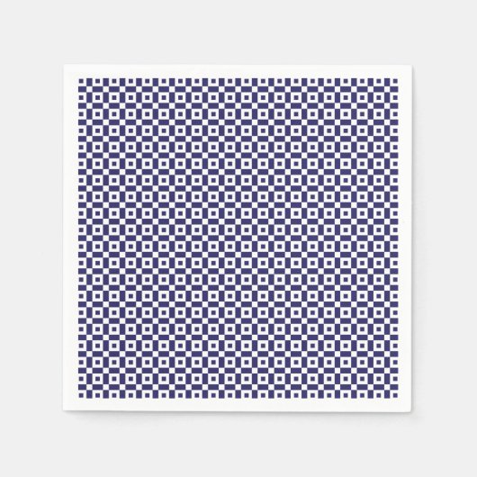 Japans blauw Napkins Servet (Voorkant)