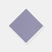 Japans blauw Napkins Servet (Hoek)