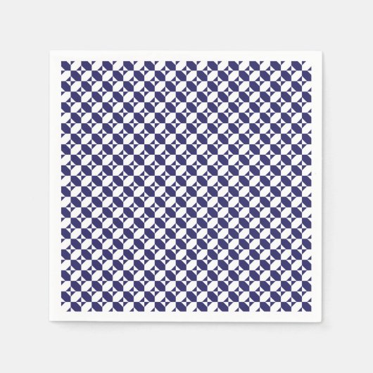 Japans blauw Napkins Servet (Voorkant)