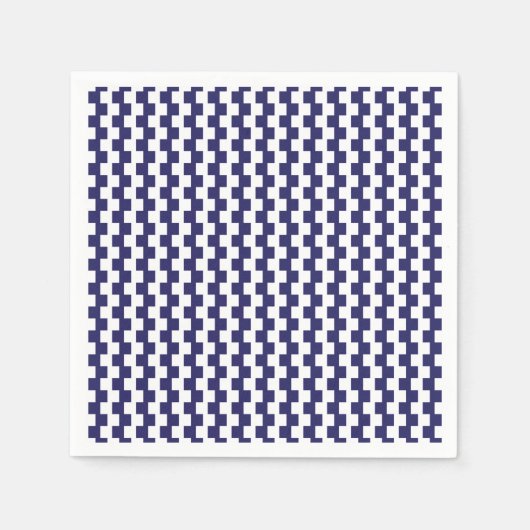 Japans blauw Napkins Servet (Voorkant)