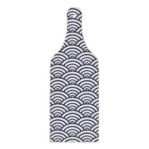 Japans blauw Waves Seigaiha Zee Snijplank