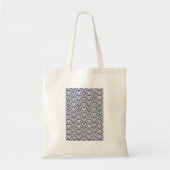 Japans blauw Waves Seigaiha Zee Tote Bag (Voorkant)