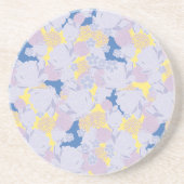 Japans blauw zandsteen onderzetter (Voorkant)