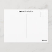 Japans bloeiende lotus (19e eeuw)  pai briefkaart (Achterkant)