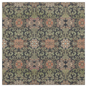 Japans Bloemen Brocade Patroon Stof