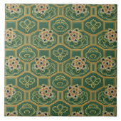 Japans Bloemen Tegeltje (Voorkant)