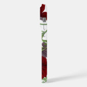  japans bloemenkunst geschilderde tong Mayweed iPhone Hoesje (Linkerkant)