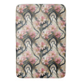 Japans Bloemenroze goud Badmat (Voorkant Verticaal)