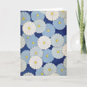 Japans BloemenWenskaart Kaart (Voorkant)