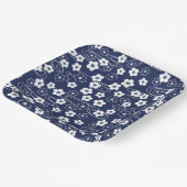 Japans Blur Sakura Kersenbloesem Bloemen Papieren Bordje (Gebogen)