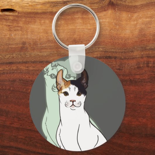 Japans Bob Tail Sleutelhanger (Voorkant)