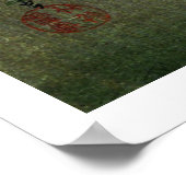 Japans Boerderij House Ukiyo-e Poster (Hoek)