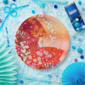 Japans bord op papier voor ontwerpopdragers (Feest)