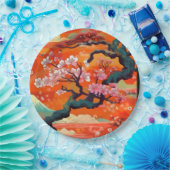 Japans bord op papier voor ontwerpopdragers (Feest)