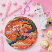 Japans bord op papier voor ontwerpopdragers (Feest)