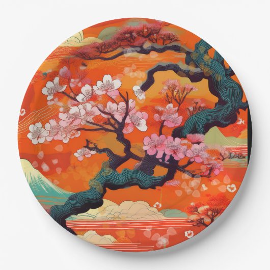 Japans bord op papier voor ontwerpopdragers (Voorkant)