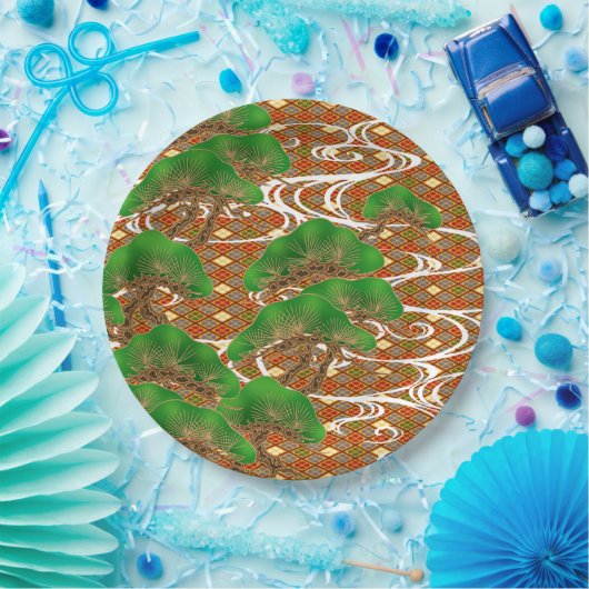 Japans bord op papier voor ontwerpopdragers (Feest)