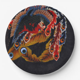 Japans bord op papier voor ontwerpopdragers