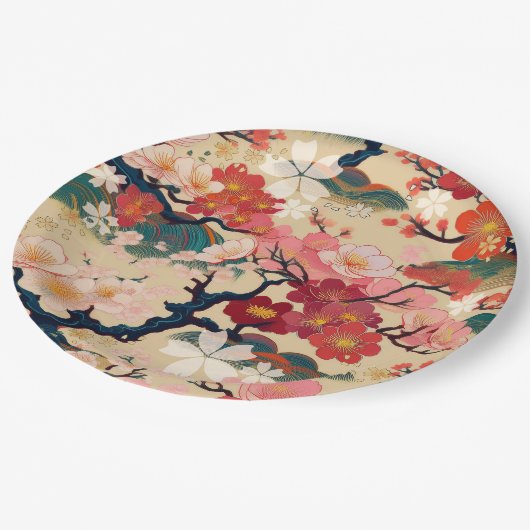 Japans bord op papier voor ontwerpopdragers (Gekanteld)