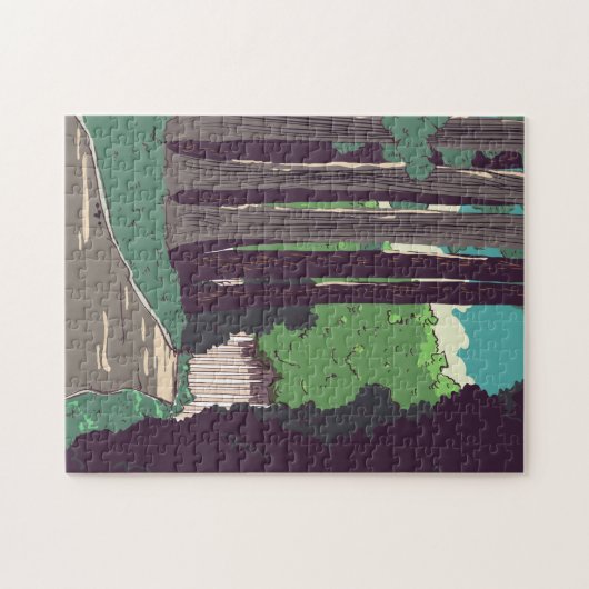 Japans bos legpuzzel (Horizontaal)