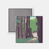 Japans bos magneet (Voorkant / Achterkant)