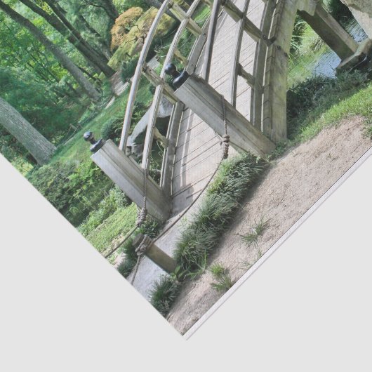 Japans Bridge tissuepapier (Detail)