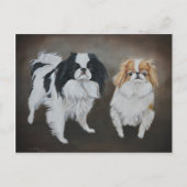 Japans Briefkaart van de Dog Art (Voorkant)