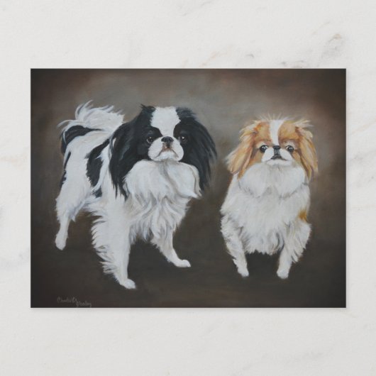 Japans Briefkaart van de Dog Art (Voorkant)