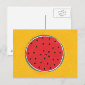 Japans Briefkaart Watermeloen (Voorkant / Achterkant)