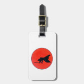 Japans Bushido-Onderzetter Bagagelabel (Voorkant verticaal)