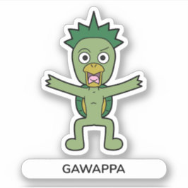 Japans Cartoon Yokai Gawappa Sticker