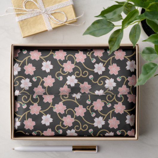 Japans Cherry Blossom Pattern Tissuepapier (Geschenk)
