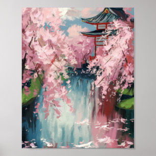 Japans Cherry Blossom Poster